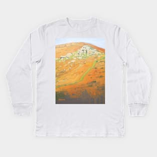 Autumn Sun on Dartmoor Kids Long Sleeve T-Shirt